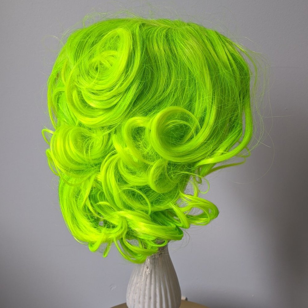Neon Green Wig